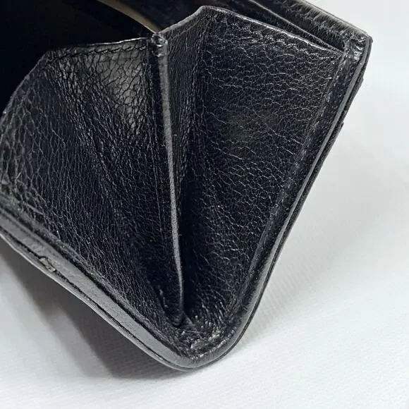 Chloé Black Lambskin Leather Wallet w/ Box & COA Card - Picture 9 of 12